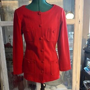Vintage Red Women's Jacket